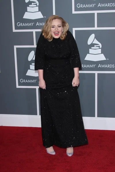 Adele op de 54ste jaarlijkse grammy awards, staples center, los angeles, ca 02-12-12 — Stockfoto