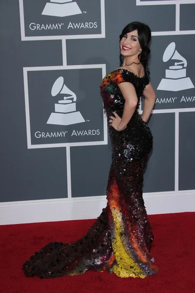 Mayra Veronica at the 54th Annual Grammy Awards, Staples Center, Los Angeles, CA 02-12-12 — Stock Photo, Image