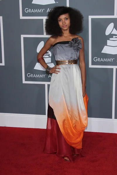 Esperanza Spalding au 54e Grammy Awards, Staples Center, Los Angeles, CA 02-12-12 — Photo
