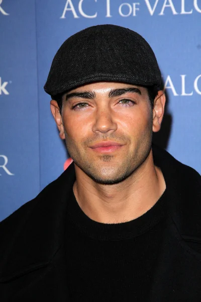 Jesse Metcalf Jesse Metcalfe al "Act Of Valor" Los Angeles Premiere, Arclight, Hollywood, CA 02-13-12 — Foto Stock