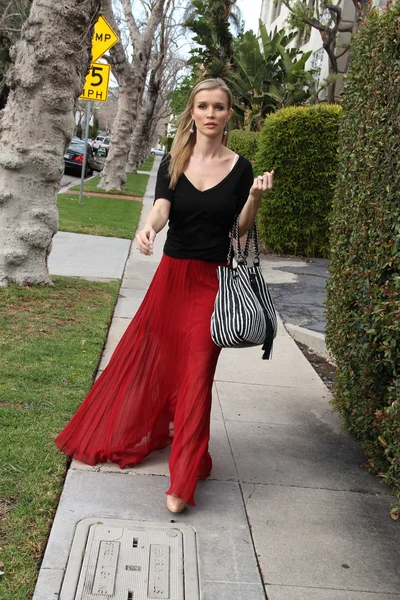 Joanna Krupa Compras en Beverly Hills, Ubicación privada, Beverly Hills, CA 02-15-12 EXCLUSIVO —  Fotos de Stock