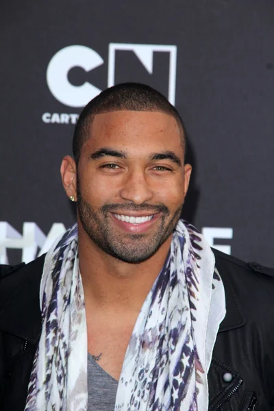 Matt Kemp no Cartoon Network Hall of Game Awards, Barker Hangar, Santa Monica, CA 02-18-12 — Fotografia de Stock