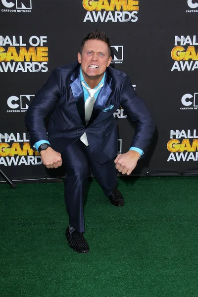 Mike Mizanin at the Cartoon Network Hall of Game Awards, Barker Hangar, Santa Monica, CA 02-18-12 — ストック写真