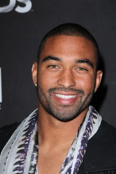 Matt Kemp no Cartoon Network Hall of Game Awards, Barker Hangar, Santa Monica, CA 02-18-12 — Fotografia de Stock