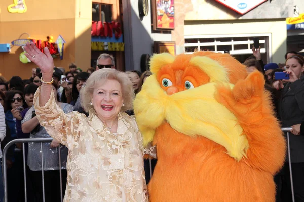 Betty White, Lorax — Zdjęcie stockowe