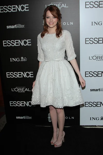 Emma Stone på 5th Annual Essence Black Women In Hollywood Luncheon, Beverly Hills Hotel, Beverly Hills, CA 02-23-12 - Stock-foto