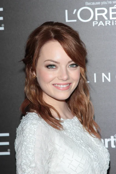 Emma Stone at the 5th Annual Essence Black Women In Hollywood Luncheon, Beverly Hills Hotel, Beverly Hills, CA 02-23-12 — Stok fotoğraf