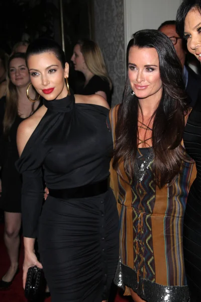 Kim kardashian ve kyle richards — Stok fotoğraf