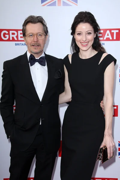 Gary Oldman alla GREAT Global Initiative onora i candidati britannici dell '84th Annual Academy Awards, British Consul General Residence, Los Angeles, CA 02-24-12 — Foto Stock