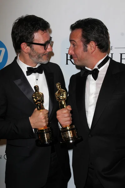 Michel Hazanavicius, Jean Dujardin — Stockfoto