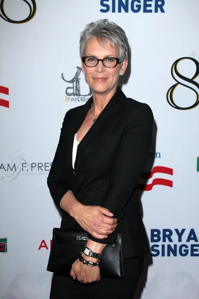 Jamie Lee Curtis at the West Coast Premiere Reading of "8" Shows, Wilshire Ebell Theater, Los Angeles, CA 03-03-12 — Stock Photo, Image