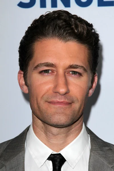 Matthew Morrison na západním pobřeží premiéra "8" show, Wilshire Ebell Theater, Los Angeles, CA 03-03-12 — Stock fotografie