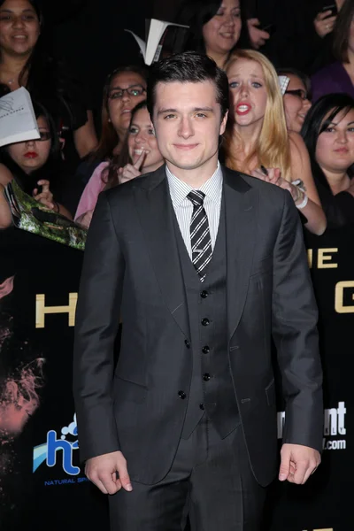 Josh Hutcherson at "The Hunger Games" Los Angeles Premiere, Nokia Theater, Los Angeles, CA 03-12-12 — Stock Photo, Image
