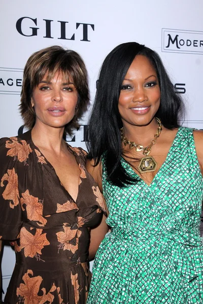 Lisa Rinna, Garcelle Beauvais at Decades For Modern Vintage Shoe Collaboration Launch with Gilt.com, Decades, Los Angeles, CA 03-13-12 — Stock fotografie