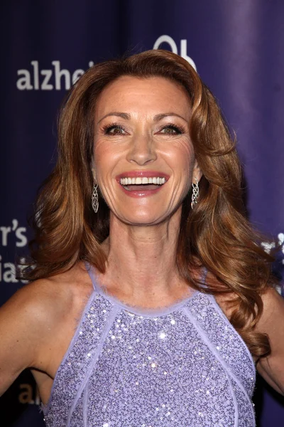 Jane Seymour at the 20th Anniversary Alzheimer's Association "A Night at Sardi's," Beverly Hilton Hotel, Beverly Hills, CA 03-21-12 — Stock Photo, Image