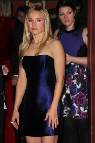 Kristen Bell at the 20th Anniversary Alzheimer's Association "A Night at Sardi's," Beverly Hilton Hotel, Beverly Hills, CA 03-21-12 — Stock Photo, Image