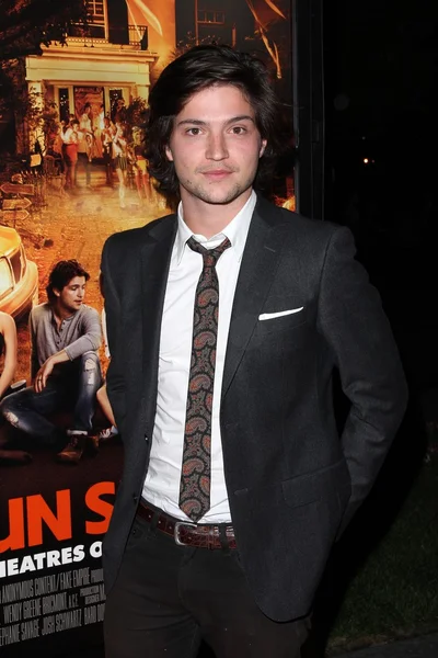 Thomas McDonell at the "Fun Size" Los Angeles Premiere, Paramount Studios, Hollywood, CA 10-25-12 — Stock Photo, Image