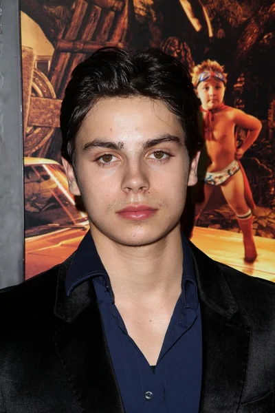 Jake T. Austin at the "Fun Size" Los Angeles Premiere, Paramount Studios, Hollywood, CA 10-25-12 — Stock Photo, Image