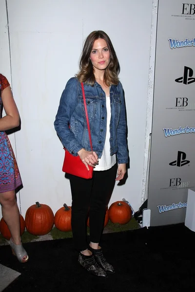 Mandy Moore at the EBMRF And PlayStation Epic Halloween Bash, Private Location, Los Angeles, CA 10-27-12 — Stock Photo, Image