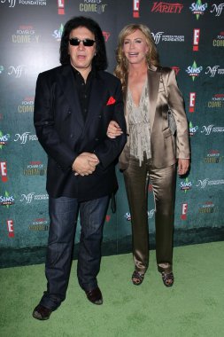 Gene Simmons, Shannon Tweed at Variety's 2nd Annual Power of Comedy Event, Hollywood Palladium, Hollywood, CA 11-19-11