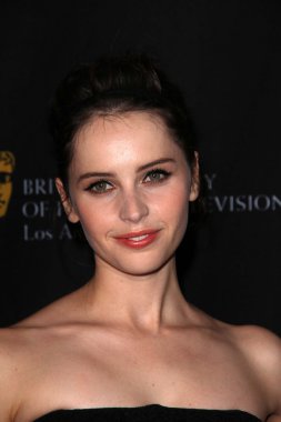 Felicity Jones at the BAFTA Los Angeles 2011 Britannia Awards, Beverly Hilton Hotel, Beverly Hills, CA 11-30-11
