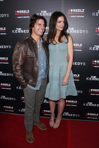 Tom Cruise and Katie Holmes — Stock Photo, Image