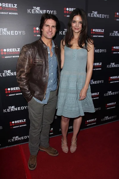 Tom Cruise and Katie Holmes — Stock Photo, Image