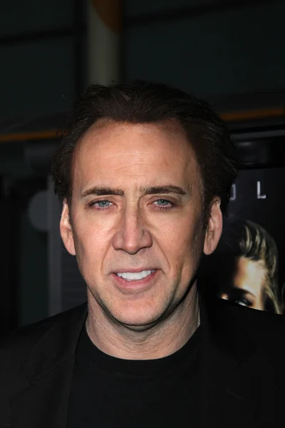 Nicolas Cage op de "drive Angry" Los Angeles rode loper vertoning, ArcLight Theater, Hollywood, ca. 02-22-11 — Stockfoto