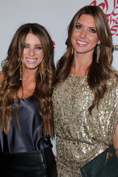 Joey Tierney, Audrina Patridge at the 5th Annual Rock The Kasbah Fundraising Gala, Boulevard 3, Hollywood, CA 11-16-11 — Stock Photo, Image