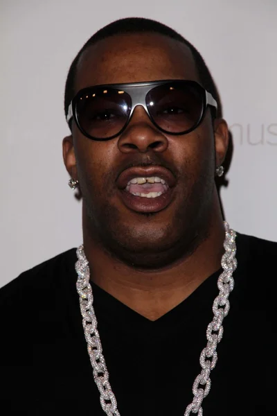 Busta rhymes på google och t-mobile fira lanseringen av google musik, Mr hjärntvätta studios, los angeles, ca 11-16-11 — Stockfoto