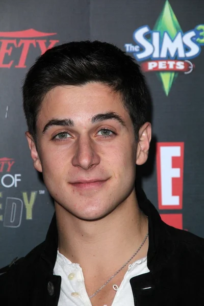 David Henrie at Variety 's 2nd Annual Power of Comedy Event, Hollywood Palladium, Hollywood, CA 11-19-11 — стоковое фото