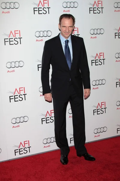 Ralph Fiennes at the 2011 AFI FEST "Coriolanus" Special Screening, Chinese Theater, Hollywood, CA 11-07-11 — Stock Photo, Image