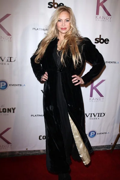 Christina Fulton at the Babes in Toyland 2011 Charity Toy Drive, Colony, Hollywood, CA 12-02-11 — 图库照片