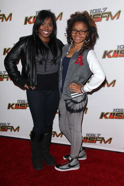 Shar Jackson e filha Cassie — Fotografia de Stock