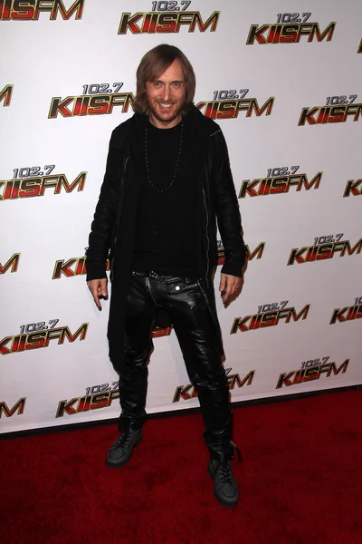 (Inggris) David Guetta di KIIS FM 's Jingle Ball 2011, Nokia Theater, Hollywood, CA 12-03-11 — Stok Foto