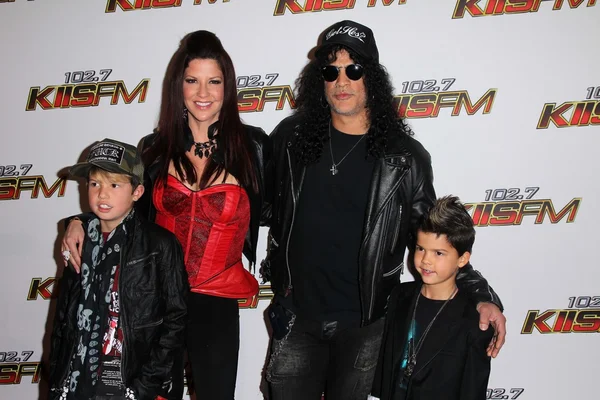 Slash en familie — Stockfoto