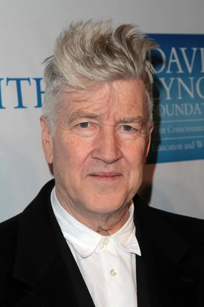 David Lynch at the 3rd Annual "Change Begins Within" Benefit Celebration, Los Angeles Times Central Court, Los Angeles, CA 12-03-11 — Stock Photo, Image