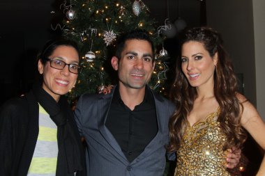 Julie Kasem, Mike Kasem, Kerri Kasem at the James Barbour Holiday Concert, Renaissance Hotel, Hollywood, CA 12-16-11