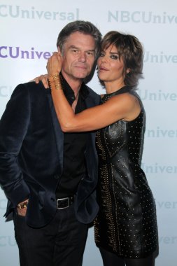 Harry Hamlin, Lisa Rinna at the NBCUNIVERSAL Press Tour All-Star Party, The Athenaeum, Pasadena, CA 01-06-12
