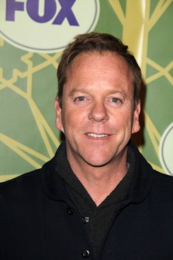 Kiefer sutherland fox all-star partisi, kale yeşil, pasadena, ca 01-08-12