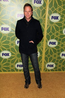Kiefer sutherland fox all-star partisi, kale yeşil, pasadena, ca 01-08-12