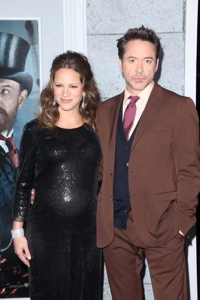 Robert Downey Jr. and Susan Downey — Stock Photo, Image