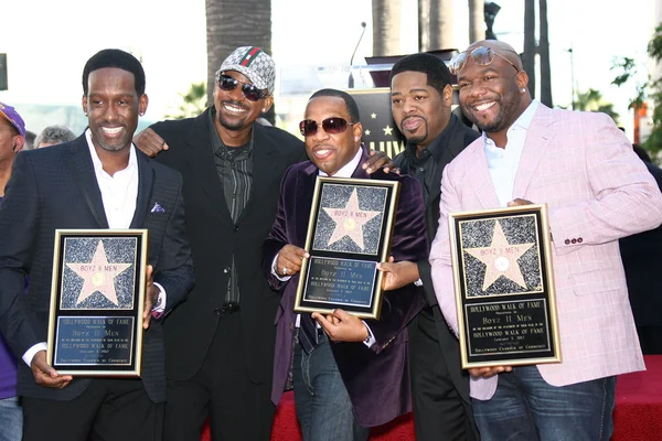 Shawn stockman, michael mccary, wanya morris und nathan morris — Stockfoto