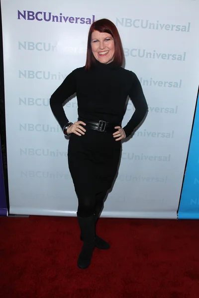 Kate Flannery at the NBCUNIVERSAL Press Tour All-Star Party, The Athenaeum, Pasadena, CA 01-06-12 — Stock Photo, Image