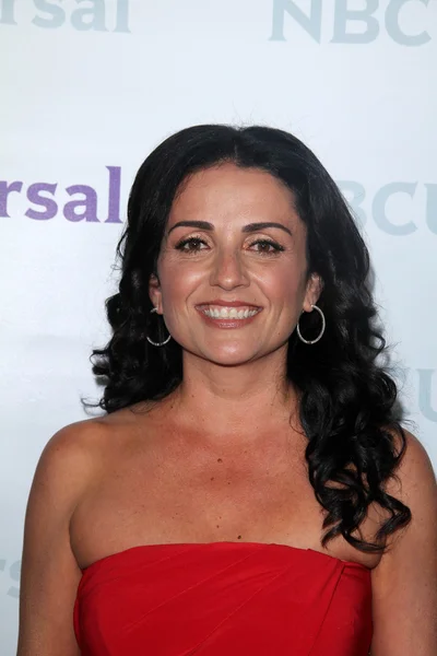 Jenni Pulos at the NBCUNIVERSAL Press Tour All-Star Party, The Athenaeum, Pasadena, CA 01-06-12 — Stockfoto