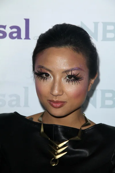 Jeannie Mai at the NBCUNIVERSAL Press Tour All-Star Party, The Athenaeum, Pasadena, CA 01-06-12 — Stock Photo, Image