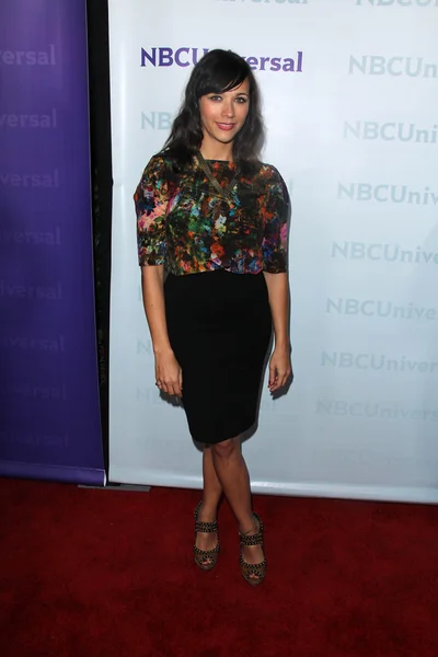 Rashida Jones at the NBCUNIVERSAL Press Tour All-Star Party, The Athenaeum, Pasadena, CA 01-06-12 — Stock Photo, Image