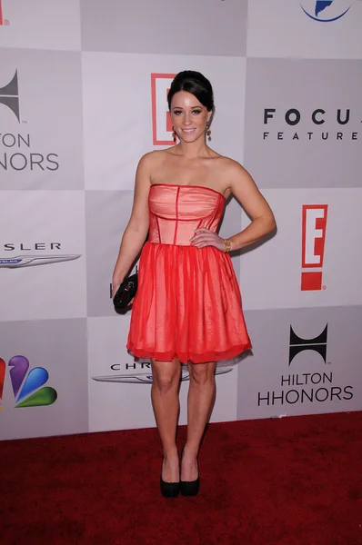 Mekenna Melvin en la NBC Universal Focus cuenta con Golden Globes Party, Beverly Hilton Hotel, Beverly Hills, CA 01-15-12 — Foto de Stock