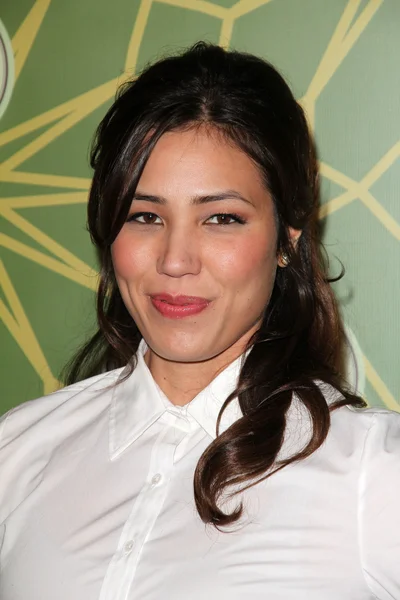 Michaela Conlin alla FOX All-Star Party, Castle Green, Pasadena, CA 01-08-12 — Foto Stock