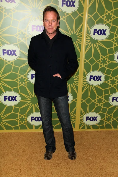 Kiefer Sutherland at the FOX All-Star Party, Castle Green, Pasadena, CA 01-08-12 — Stock Photo, Image